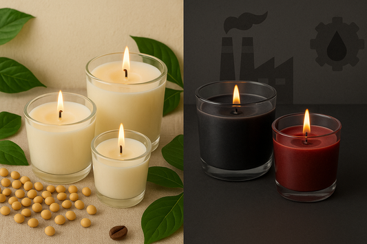 Diferencias entre velas de soya y velas comerciales: lo que nadie te dice